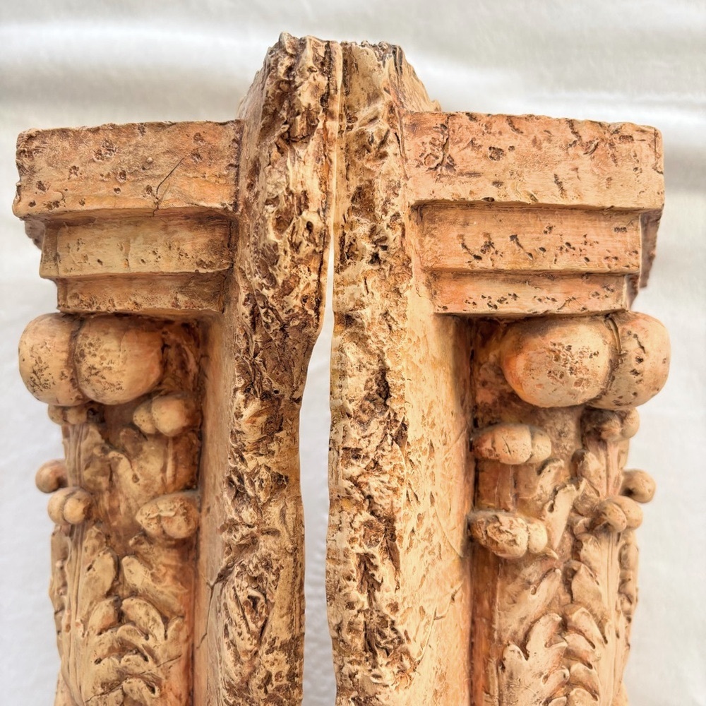 Set of 2 Large Decorative Roman Pillars Made From Molded Foam—EUC - Picture 9 of 16